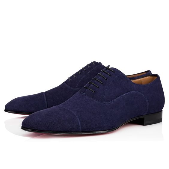 New Stylish Handmade Men's Navy Blue Color Suede Shoes, Lace Up Fashion Dress Shoes, Men Lace up Suede Shoes