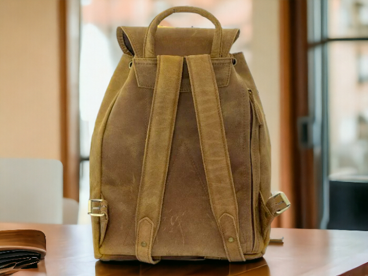 Full Grain High Quality Genuine Leather Back Bag